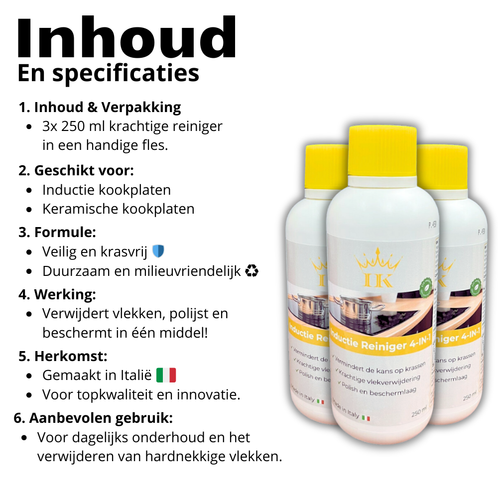 Induktionsreiniger 4-IN-1