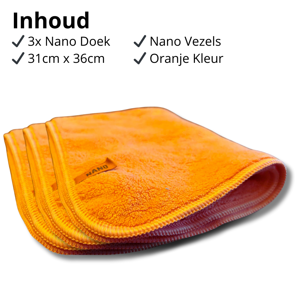 NanoPlus schoonmaakdoeken van nanovezels