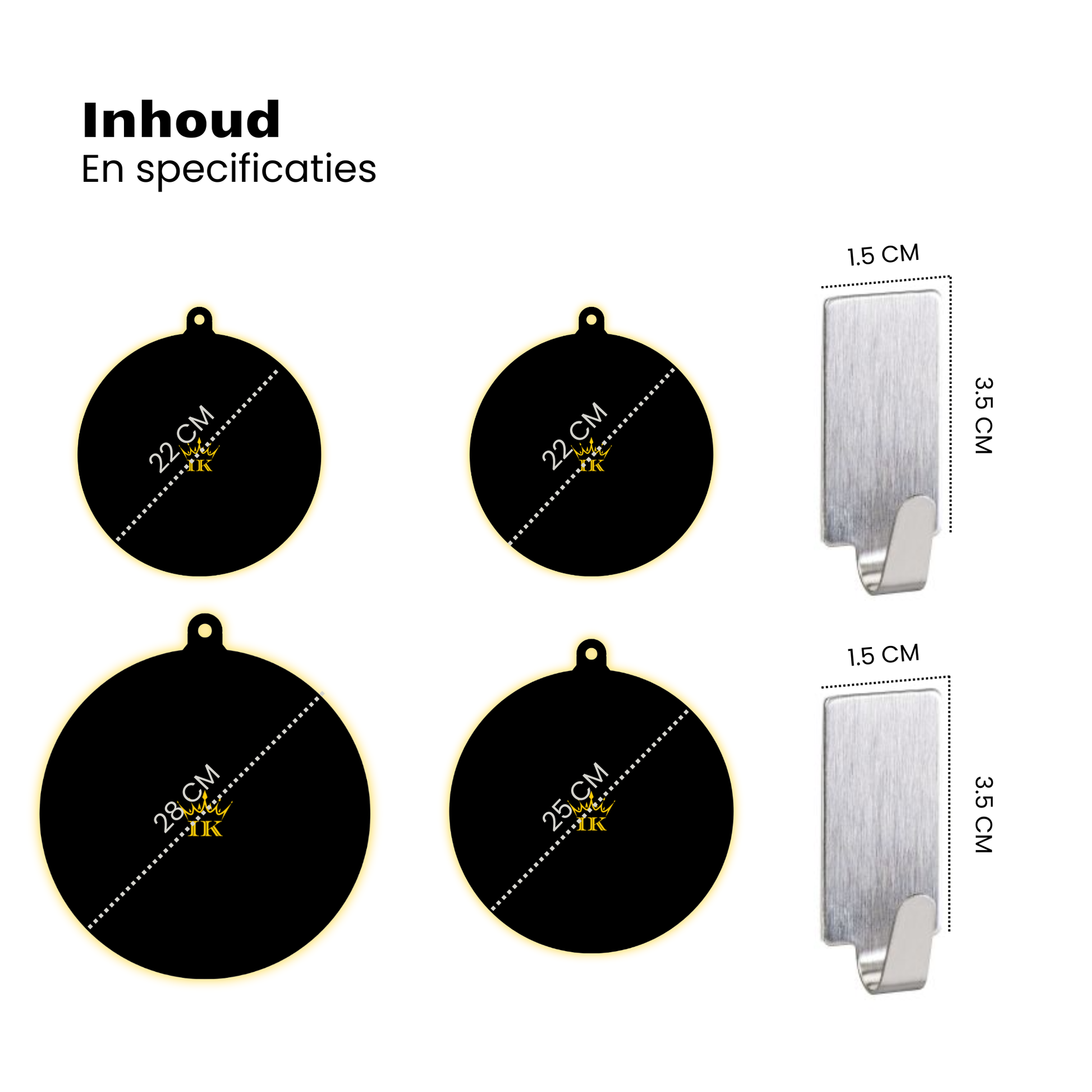 Induction Kings premium inductie beschermers met anti-slip laag tegen krassen