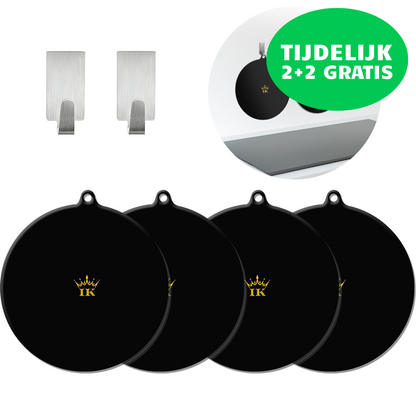 Inductie Beschermers - Zwart, Premium Kwaliteit