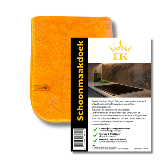Nano Schoonmaakdoek - Oranje, 1 stuk
