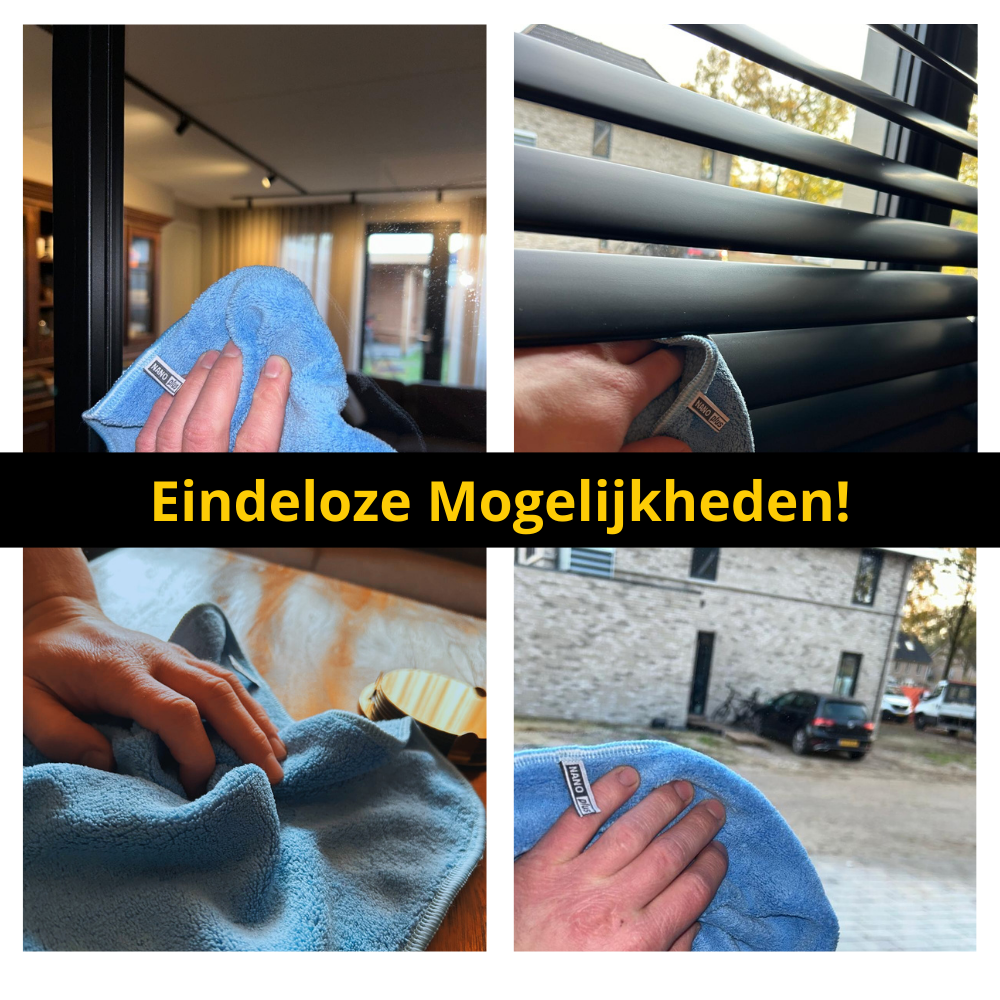 Schoonmaakdoek - Blauw, 1 stuk