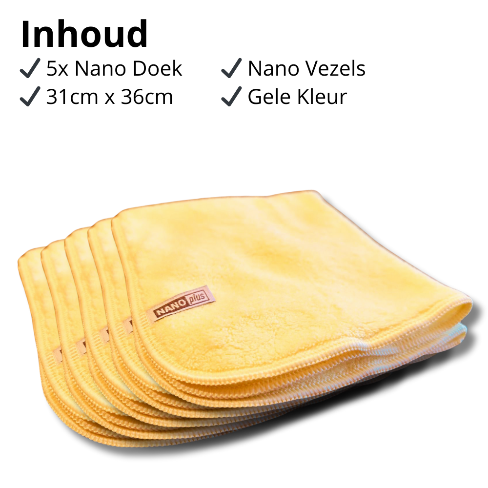 NanoPlus schoonmaakdoeken van nanovezels