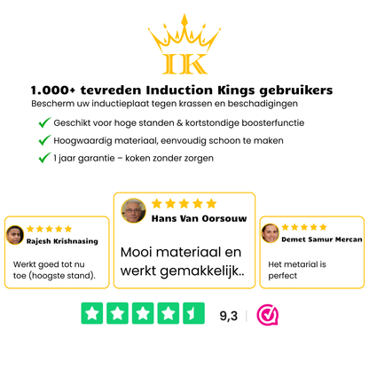 Inductie Onderhoudspakket Bescherming & Reiniging