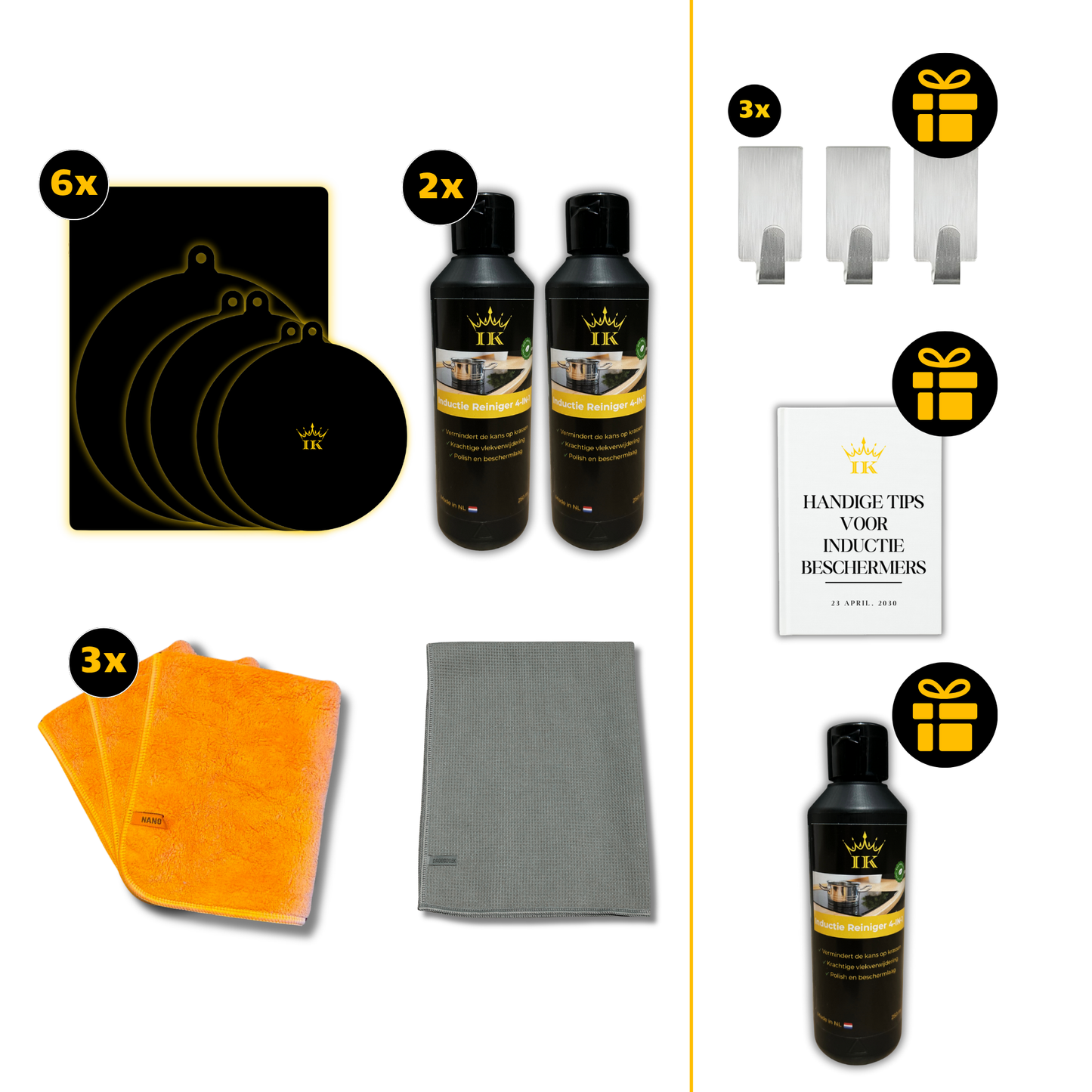 Induction Maintenance Package Protection & Cleaning